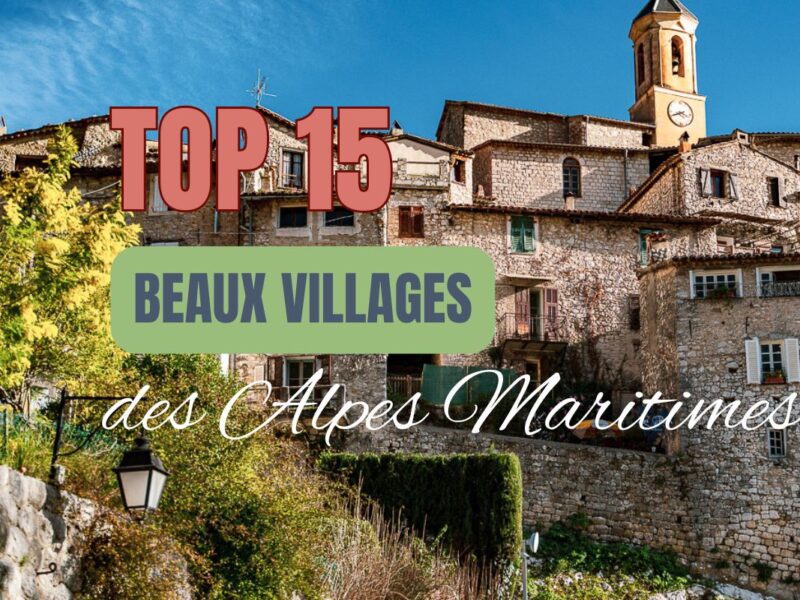 15 beaux villages Alpes Maritimes