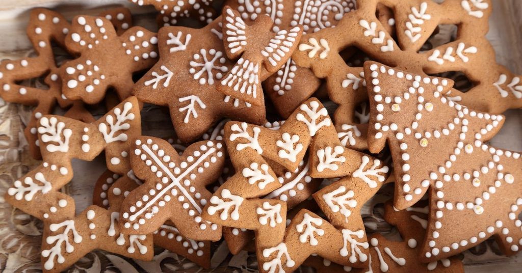 Gâteaux en pain d'épices traditionnel